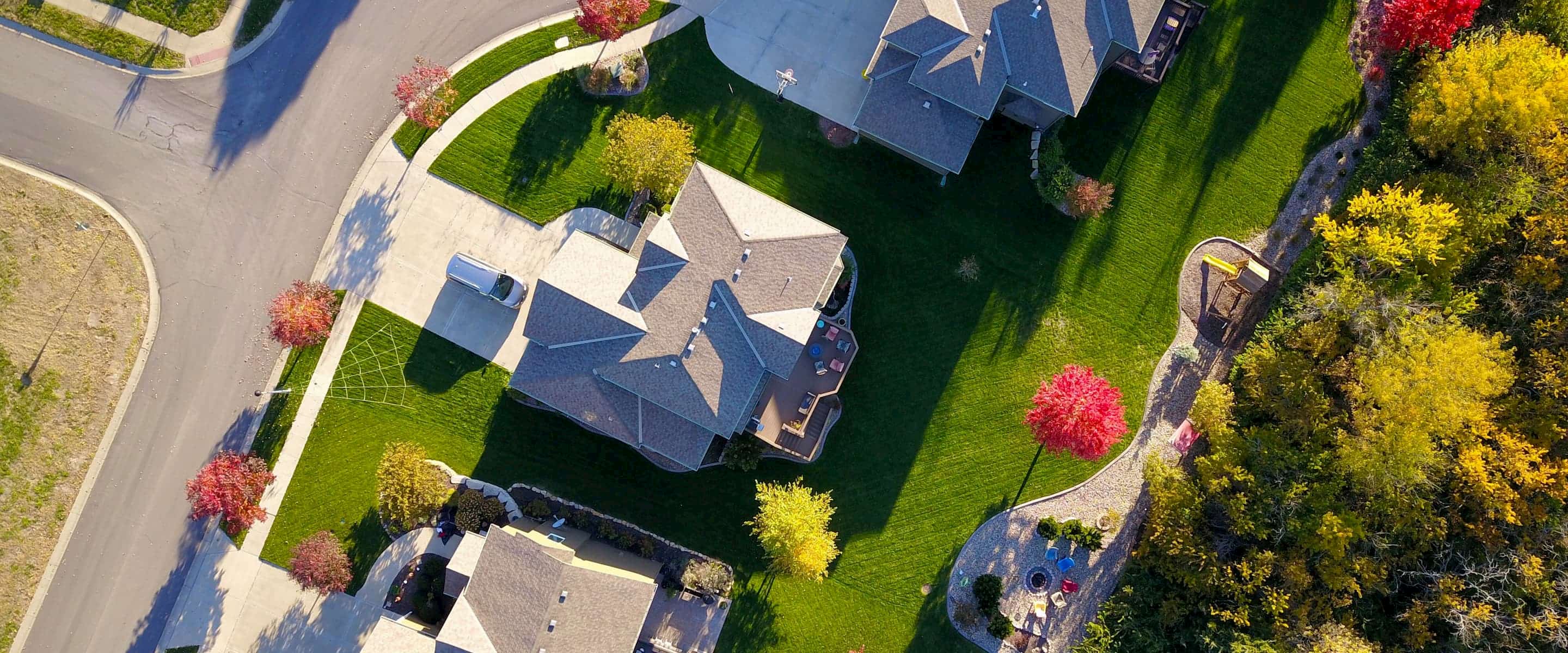 areal-picture-of-a-residential-area